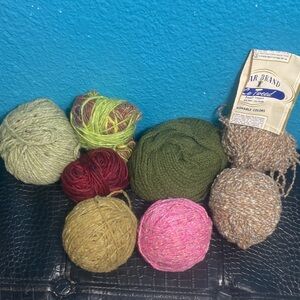 257g / 9 ounces Upper End Yarns Probably Wool and Wool Blends!